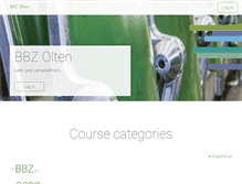 Tablet Screenshot of moodle.bbzolten.ch